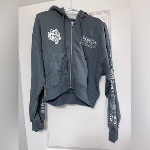 DARC SPORT NWOT SHE PREMIUM CROPPED ZIP HOODY SMALL